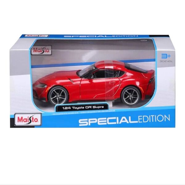Maisto 1/24 トヨタ スープラ GR 2021 レッド 新品未使用