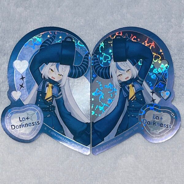 hololive ホロライブ キラステッカーセット 左右セット BANDAI カードダス ラプラス・ダークネス