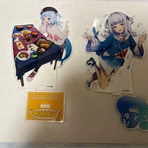 ホロライブ がうるぐら 仙台うみの杜水族館 コラボ限定アクリルスタンドセット