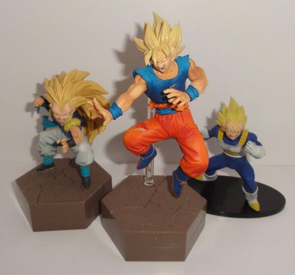 ドラゴンボール DXF 超サイヤ人孫悟空&超サイヤ人ベジータ&超サイヤ人3ゴテンクス