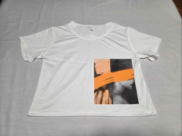 在庫わずか!トレンド 半袖 Tシャツ ストリートカルチャー モード感 アースカラー ストリート シンプル Lサイズ ホワイト 白