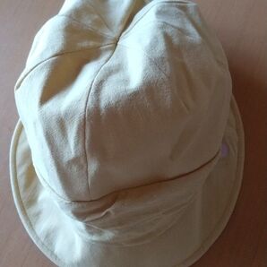 美品 くすみイエロー ハット