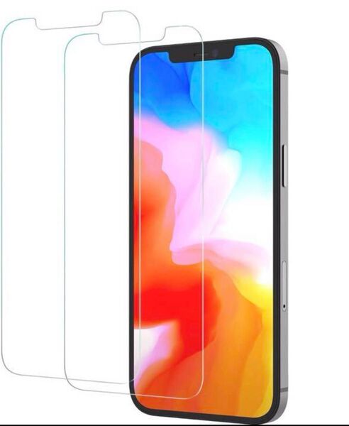 【2枚セット】iphone12mini 5.4インチ ガラスフィルム 液晶保護フィルム