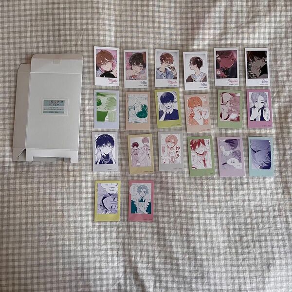 ハレルヤベイビー トレーディング インスタントカメラ風イラストカード BOX 開封済み