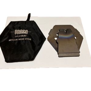 VARGO チタン ヘキサゴンウッドストーブ 収納袋付き バーゴ チタニウム