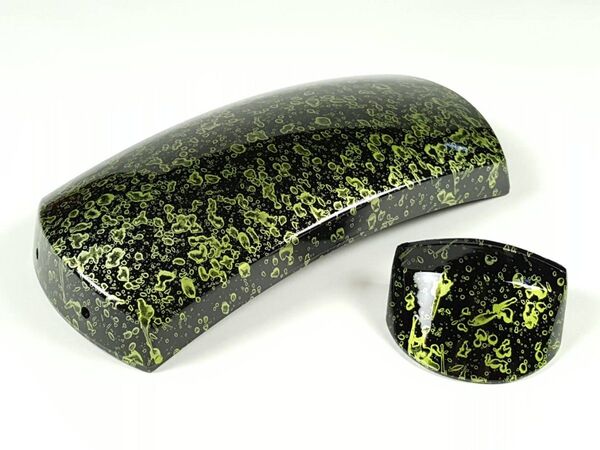 新品 津軽三味線胴掛け ブラック・グリーン