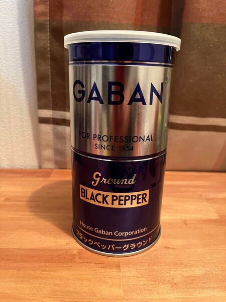ギャバン ブラックペッパーグラウンド 420g GABAN
