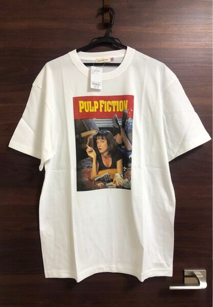 未使用タグ付 映画 パルプフィクション Tシャツ ホワイト GOOD ROCK SPEED