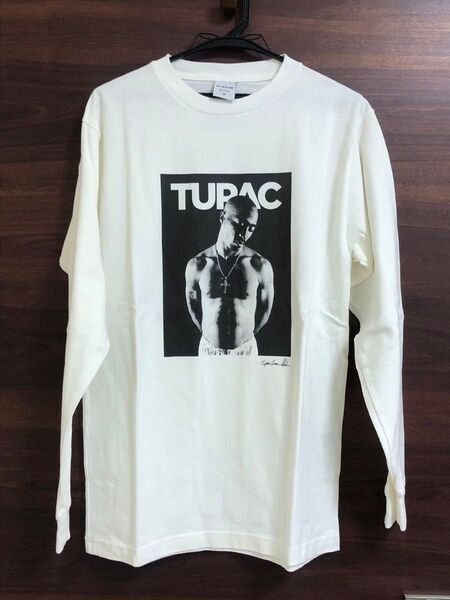 新品未使用 2PAC 長袖 Tシャツ M BYWEARロンT モノトーンフォト M