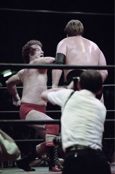 プロレス生写真 テリーファンクvs スタンハンセン② 11枚1組