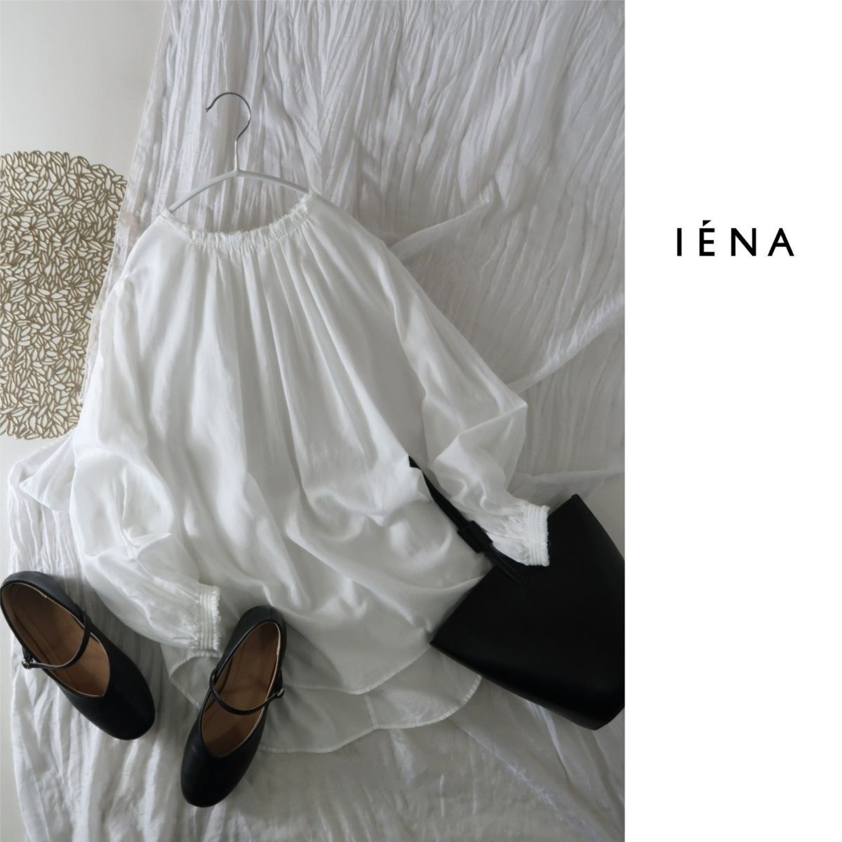 2025年最新】Yahoo!オークション -「iena シャーリングブラウス