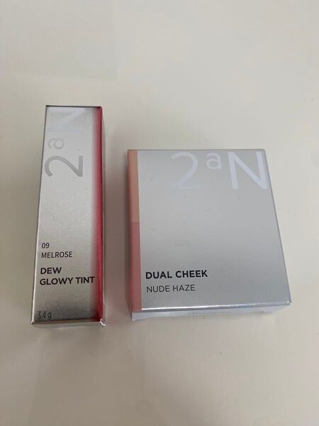 【新品2点セット】2aN Dual Cheek Dew Glowy Tint