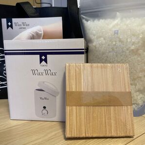 新品未開封品 WAXWAX クリスタルケアワックス コンパクトウォーマー&スパチュラ付き 業務用