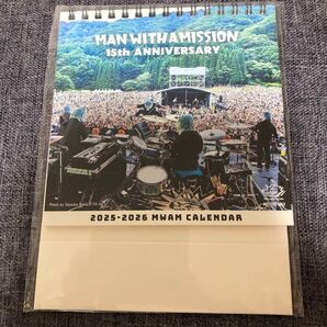 2025 MAN WITH A MISSION 限定 カレンダー 15周年 マンウィズ