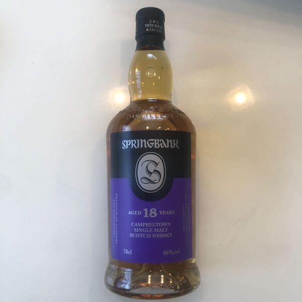 スプリングバンク 18年 シングルモルト 700ml 46% SPRINGBANK SINGLE MOLT