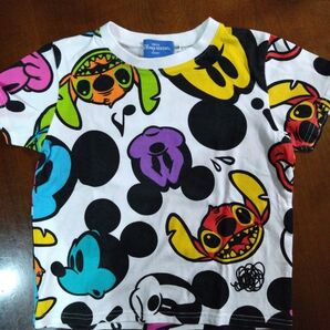 Tokyo Disney Resort ミッキー&スティッチ キッズTシャツ