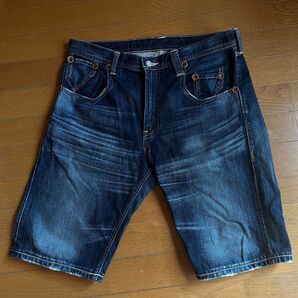 Levi's 502 ショートパンツ W34 ダークブルー リーバイス