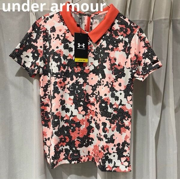 定価8250円 新品未使用タグ付き under armour アンダーアーマー ゴルフウェア ポロシャツ レディース
