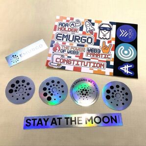 EMURGO Web3 ホログラムステッカー 他ステッカー