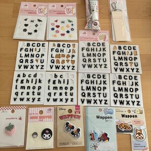 ワッペン ネームタグ 刺繍 シール
