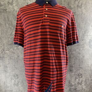NAUTICA BORDER POLO SHIRT ②