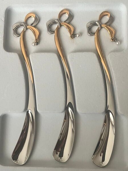 MIKIMOTO カトラリー スプーン 3本セット 真珠