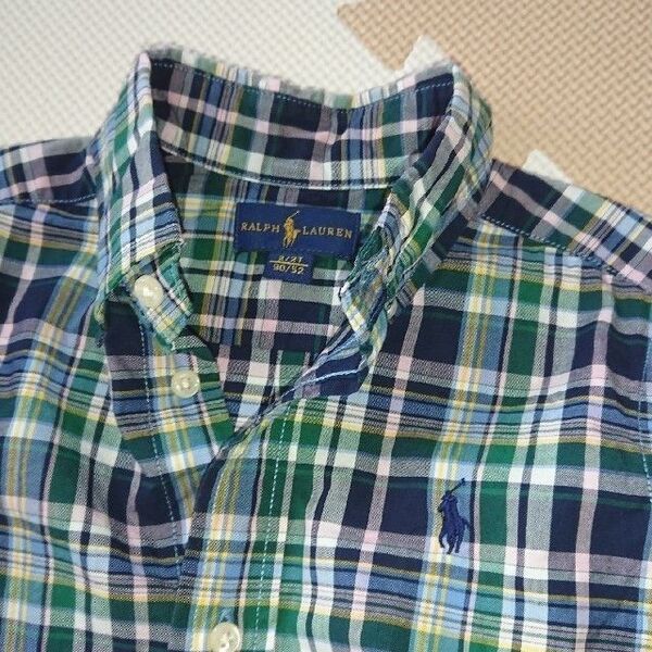 RALPHLAUREN ラルフローレン キッズ 長袖シャツ チェック柄 サイズ90