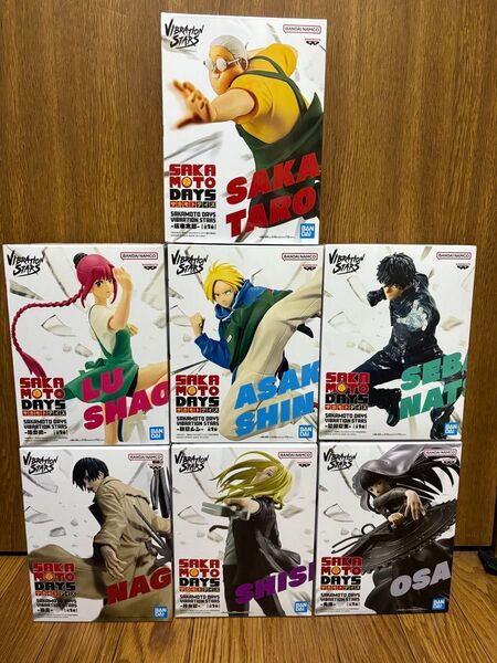 SAKAMOTO DAYS VIBRATION STARS- サカモトデイズ フィギュア 新品未開封 7体セット
