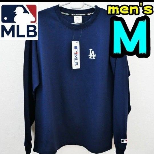 【新品】ドジャース ロンT M メンズ LA MLB 大谷翔平 紺 ①