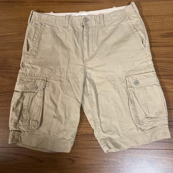 GapKHAKIS メンズ ショートパンツ ハーフパンツ 古着 カーゴ カーゴパンツ