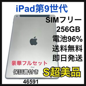 S 電池96% iPad 9 第9世代 256 GB SIMフリー 本体