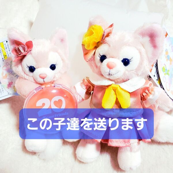 新品 ディズニー リーナベル カラフルハピネス ぬいぐるみチャーム ぬいぐるみバッジ ぬいぐるみ ダッフィーフレンズ