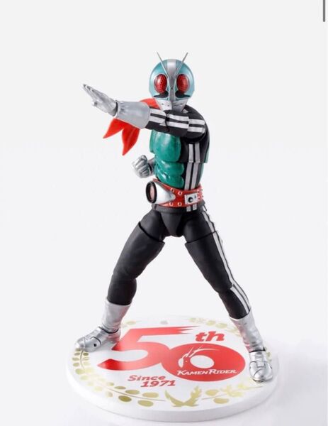 新品未開封 国内正規品 S.H.フィギュアーツ 真骨彫製法 仮面ライダー新1号 50th Anniversary 50周年