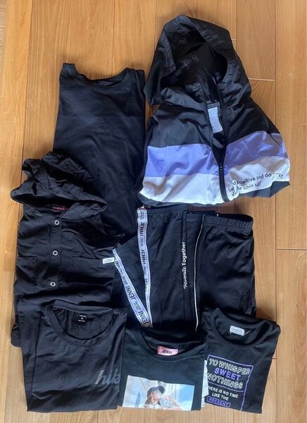 女の子 まとめ売り 150 トップス、ワンピ、レギンス、ベルトなど