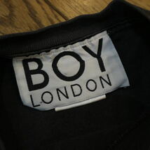 90s BOY LONDON STEPHANE RAYNOR Tシャツ M ブラック ボーイロンドン オールド ロゴ_画像5