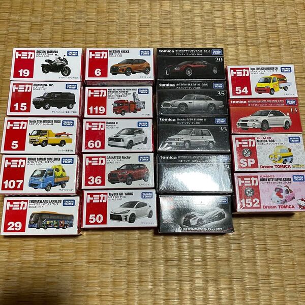 トミカ プレミアムトミカ ドリームトミカ ミニオン キティ まとめ売り