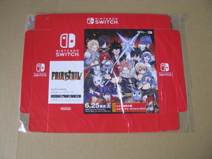 ◎販促物 pop 箱のみ フェアリーテイル FAIRY TAIL SWITCH