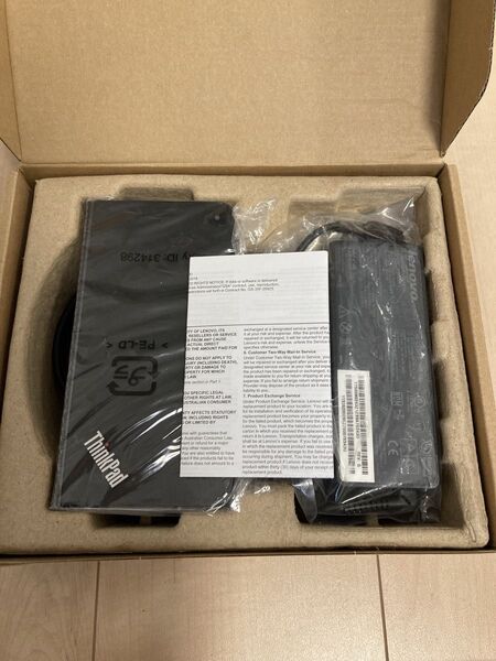 未使用品 Lenovo ThinkPad OneLink+ Dock 40AJ0135JP