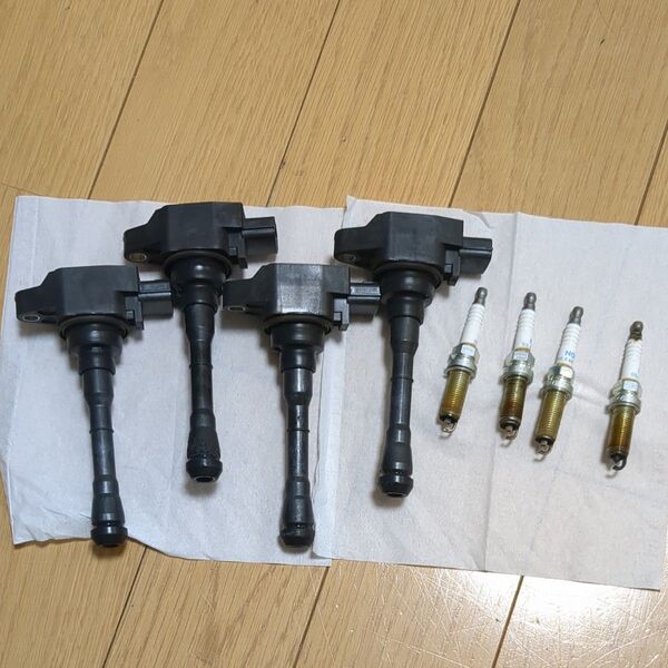 日産 HFC26 セレナ用IGコイルとスパークプラグセット