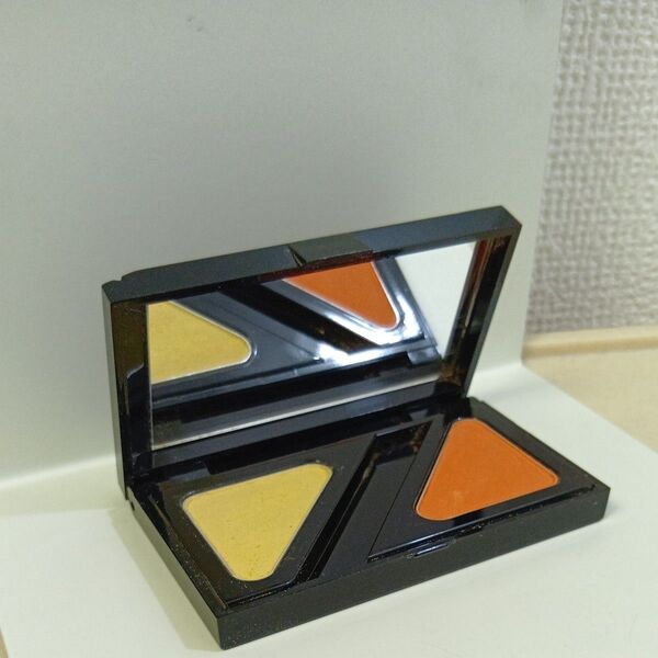 アイシャドウ パレット 鏡付き マリークヮント MARY QUANT オレンジ イエロークリーム