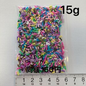 樹脂フレーク 15g カラースプレー ④