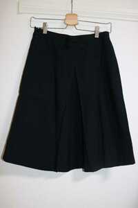 【MARC JACOBS】スカート　サイズ：２　黒／ブラック　マークジェイコブス　パンツ　ウール