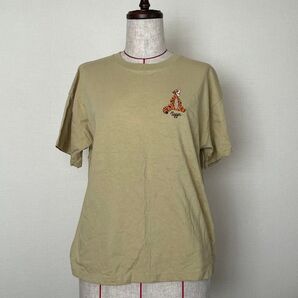 ディズニー Tシャツ 半袖 ティガー フリーサイズ 刺繍