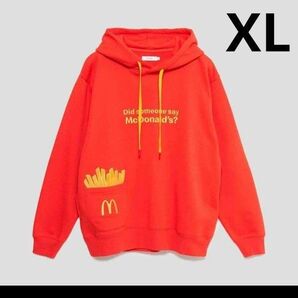 マックフライポテト ポケット|ルーズフィットパーカー 男女兼用XL 新品