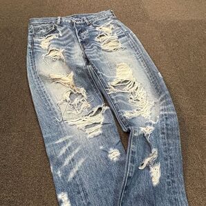 【J-15】RNA R-2478 ダメージロークロッチジーンズ SS 1点もの売切御免!