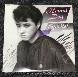 HOUND DOG ☆ ハウンドドッグ ☆ SPIRITS! ☆ スピリッツ! ☆ LPレコード ☆ レコード ☆ 中古品 ☆ 音質は不明です ☆