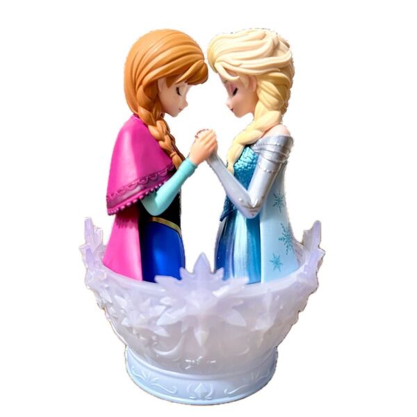 【一番くじ:A賞】〈アナ〉&〈エルサ〉フィギュア ※箱なし セブンイレブン アナと雪の女王