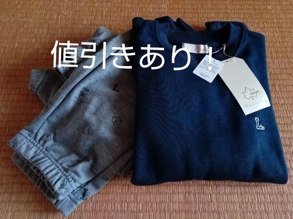 新品未使用 メンズ パジャマ サイズM ロゴス