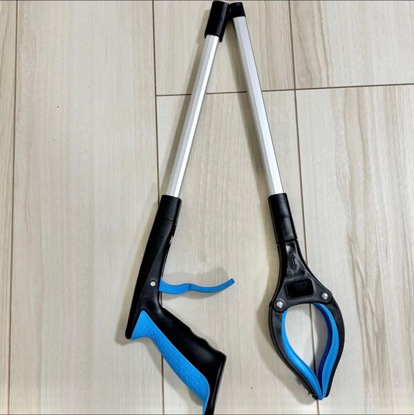 万能 軽量 多機能 玄関 掃除 軽量 アルミニウム マジックハンド つかみ棒 ゴミ拾い お助けハンド ロング マグネット 磁石