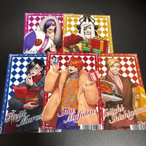 ジャンケットバンク アニメイトフェア 特典ブロマイド 叶黎明 獅子神敬一 天堂弓彦 真経津晨 村雨礼二